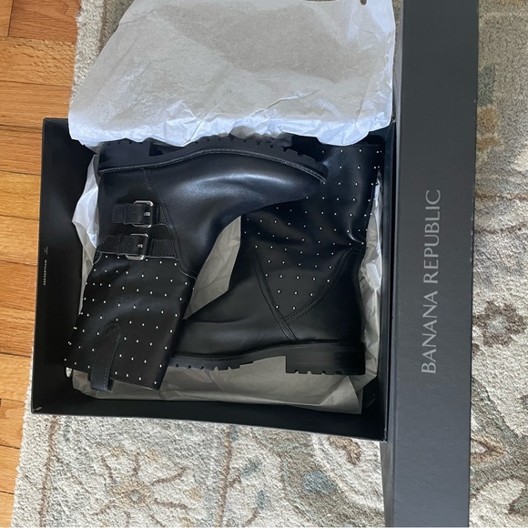 Banana Republic studded Moro boots - Picture 2 of 4